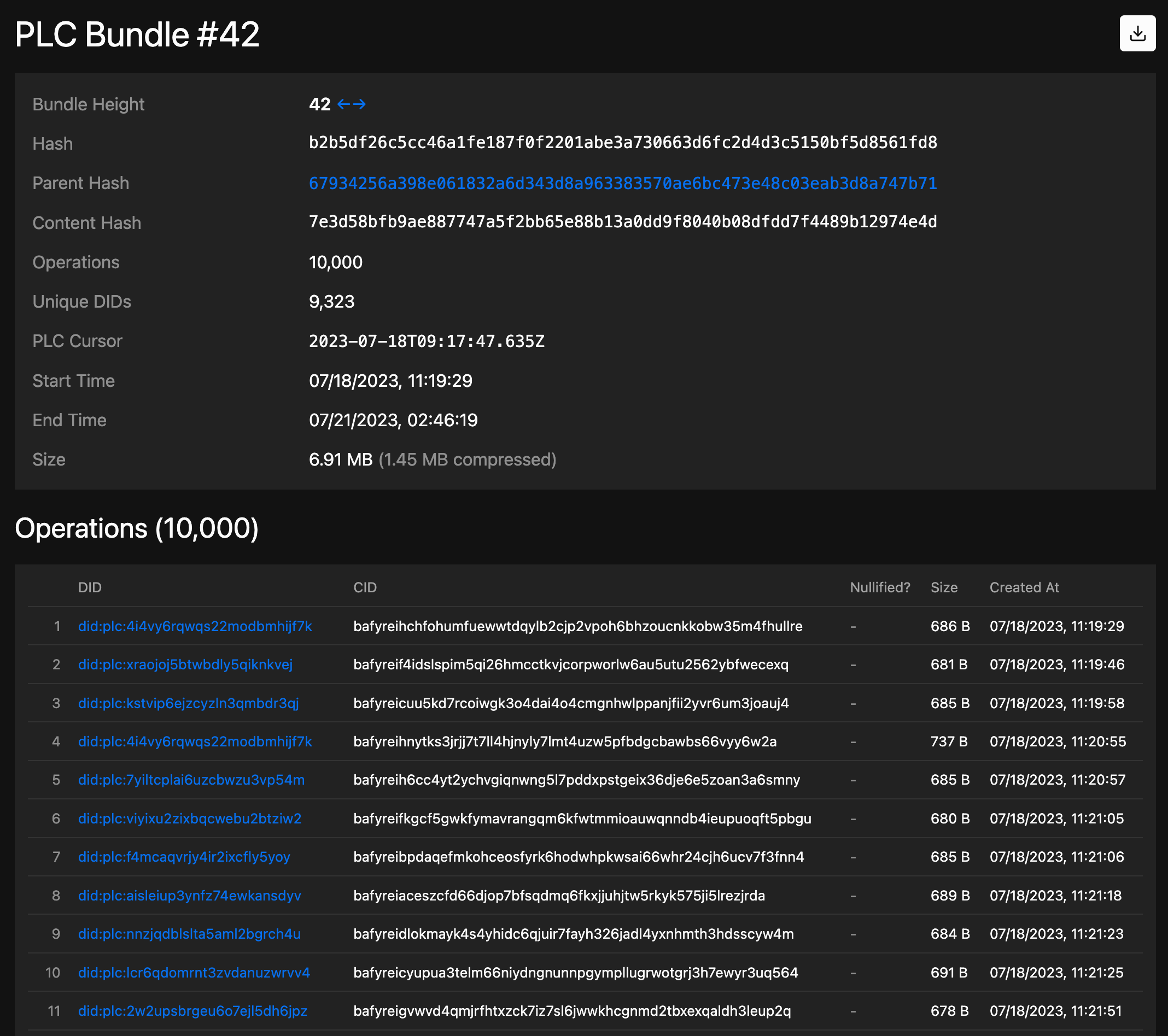 Bundle #42 example on ATScan V2