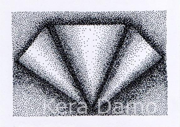 Ink drawing by visual artist Kera Damo from The Hague / Inkttekening van beeldend kunstenaar Kera Damo uit Den Haag